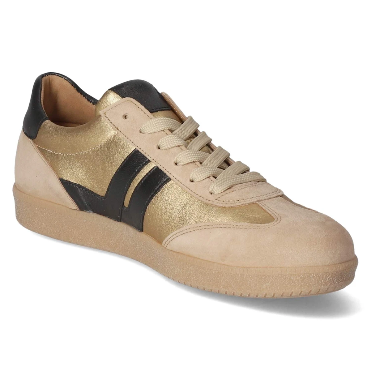 GaborLow Sneaker - caramel/gold/schw.