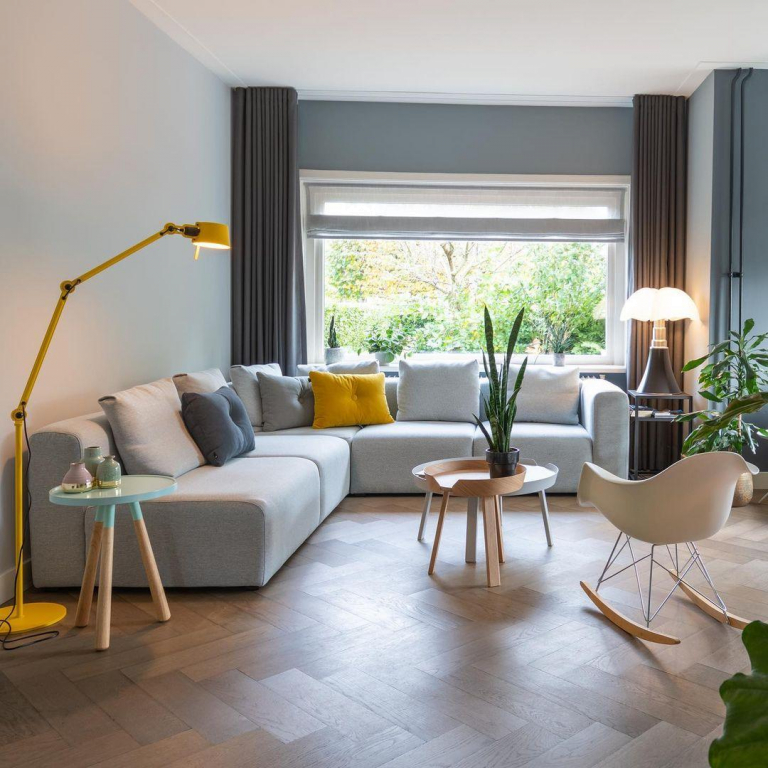 Vitra Eames RAR schommelstoel esdoorn chroom, Pale Rose