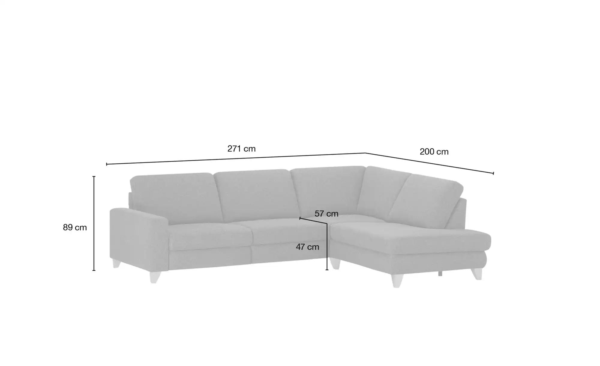 Max Schelling Ecksofa Maximum Plus
