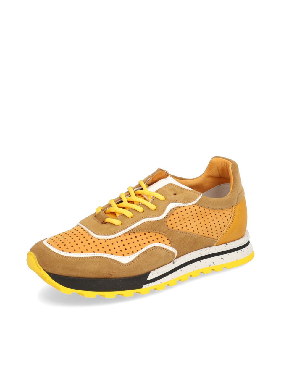 Lederkombi Sneaker