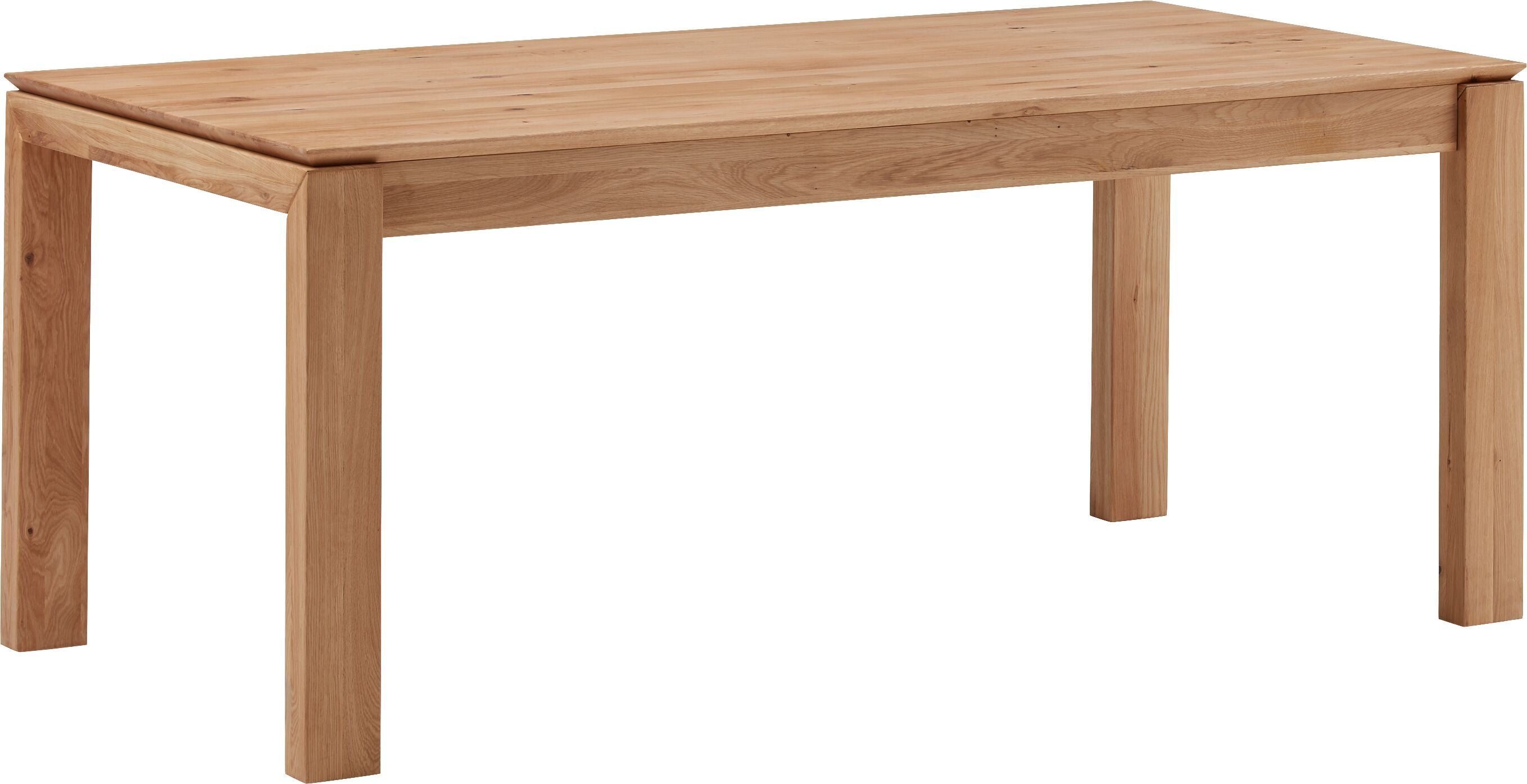 LONGO Ausziehtisch - Natur / B: 160.0 cm x T: 90.0 cm x H: 75.0 cm