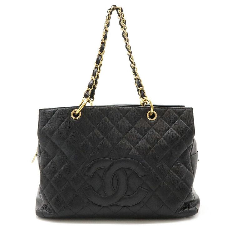 Chanel Vintage Chanel Shoulder Bag Black