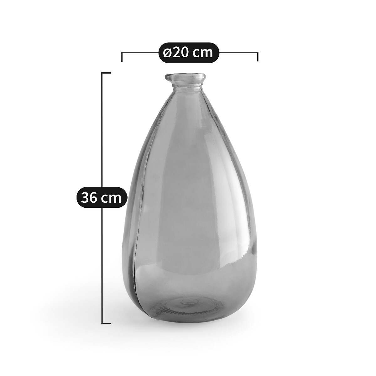 LA REDOUTE INTERIORS<br>Vaso lady-jeanne Alt.36 cm, Izolia