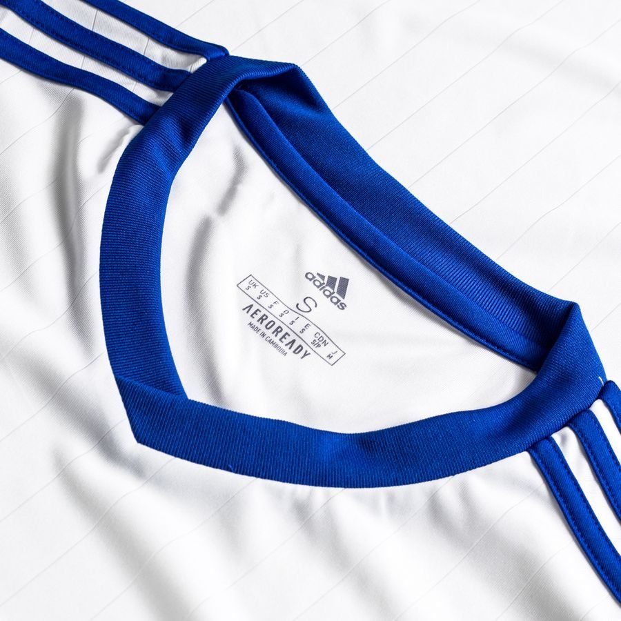 adidas Maillot Tabela 18 - Blanc/Bleu Enfant