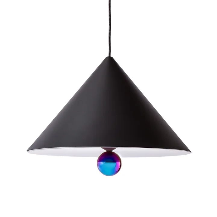 Petite Friture - Cherry LED Pendelleuchte L, schwarz