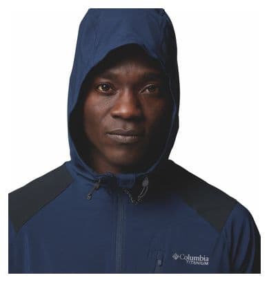 Veste Softshell Columbia Triple Canyon Hooded Bleu Homme