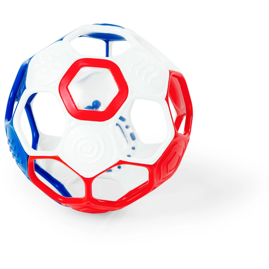 Oball™ Soccer Oball - Fußball (rotweißblau)