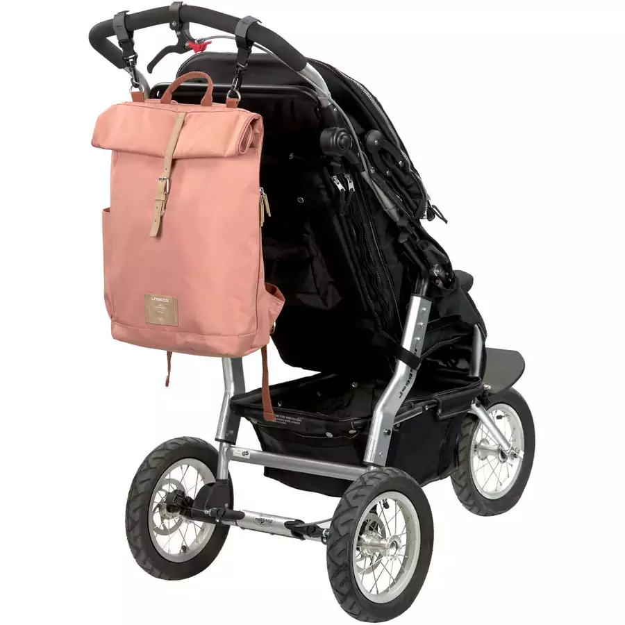 LÄSSIG Wickelrucksack Rolltop Backpack cinnamon