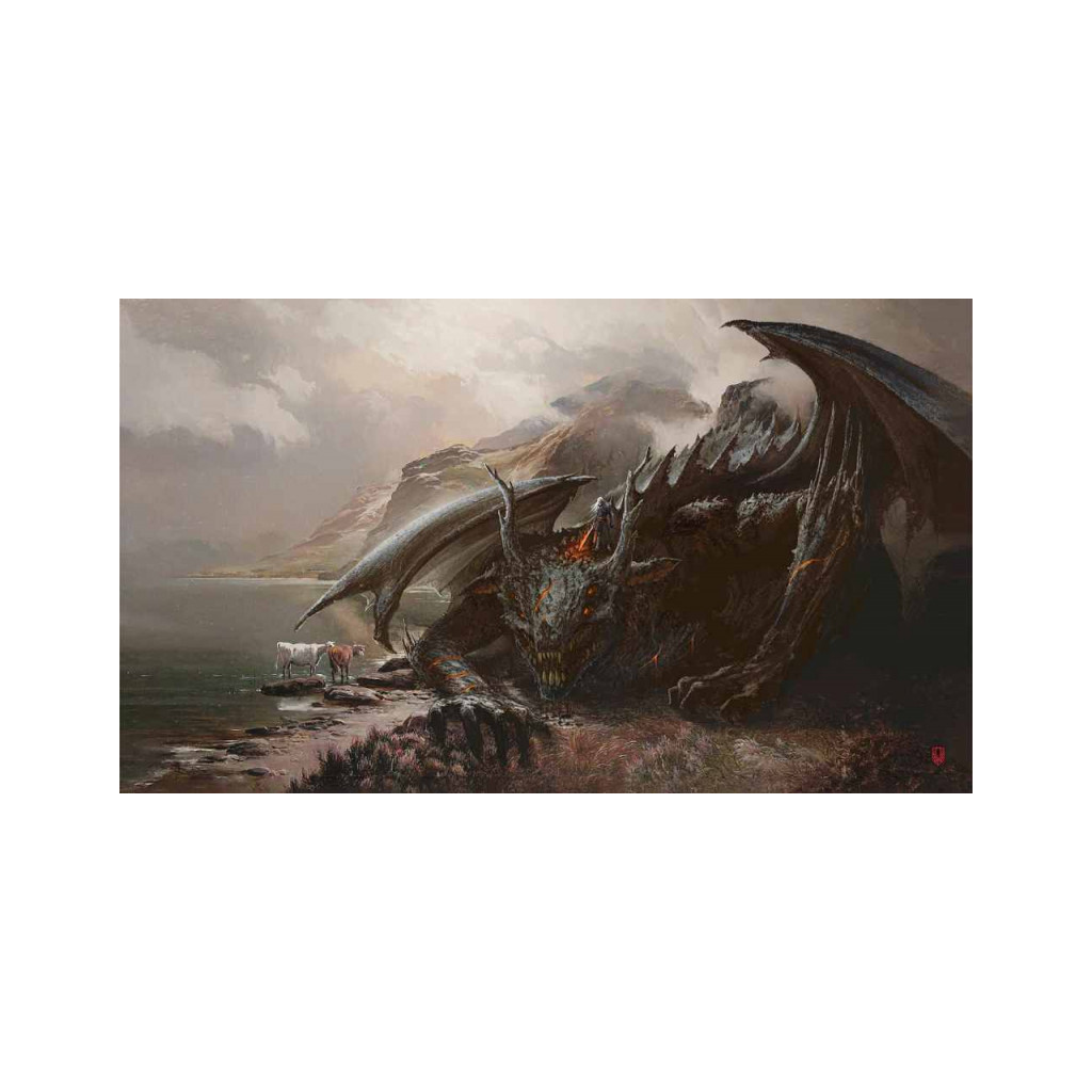 Playmat Kraken Wargames - Wolf Dragon
