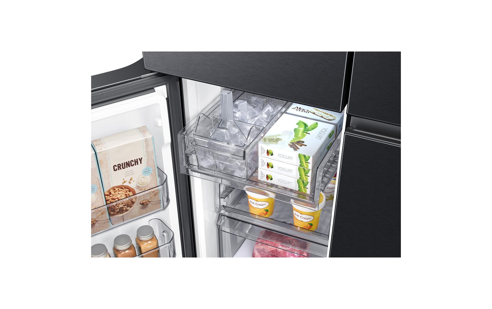 Foodcenter RF59C701EB1/WS Schwarz<br>Side by Side Kühl- und Gefrierteil