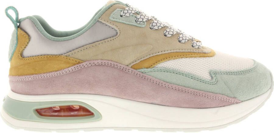 Hoff Sneakers Dames Lage sneakers Damesschoenen Suède Griffith Mint