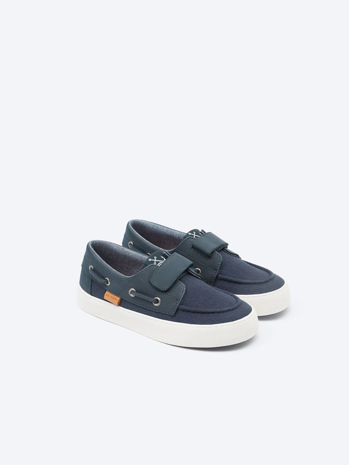 Sapato náutico - Azul Marinho
