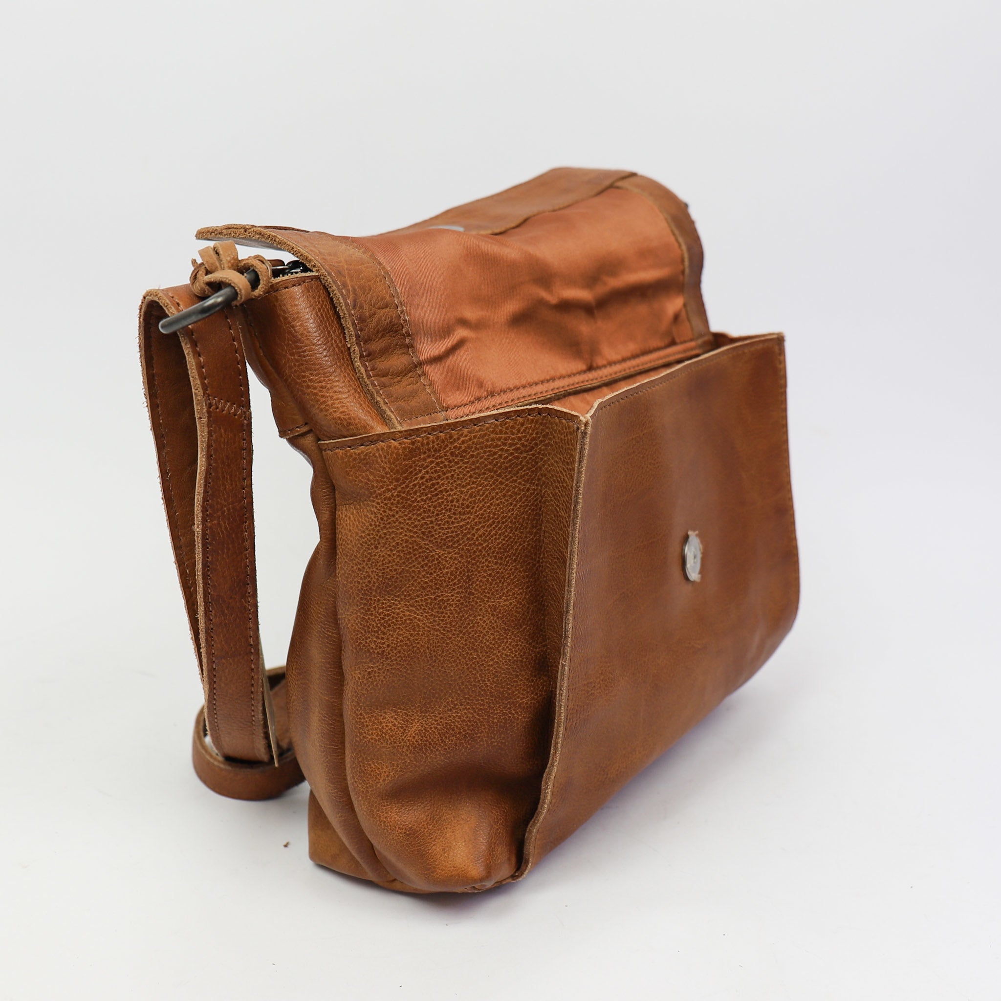 Schoudertas 'Rai' cognac - CP 6007 Cognac