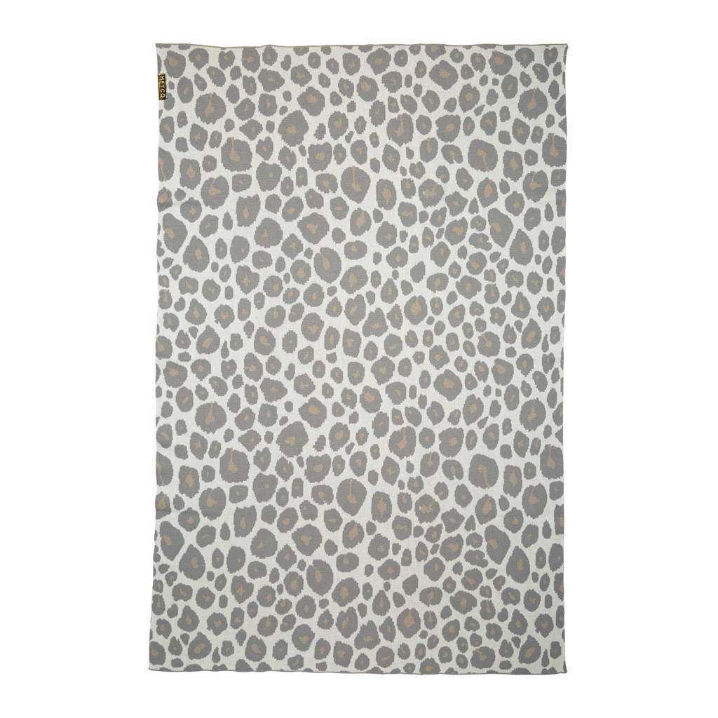 Prachtige deken!Panter ledikantdeken 100 x 150 cm bruin