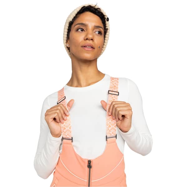 Pantalon de ski ROXY SUMMIT BIB PEACH PINK