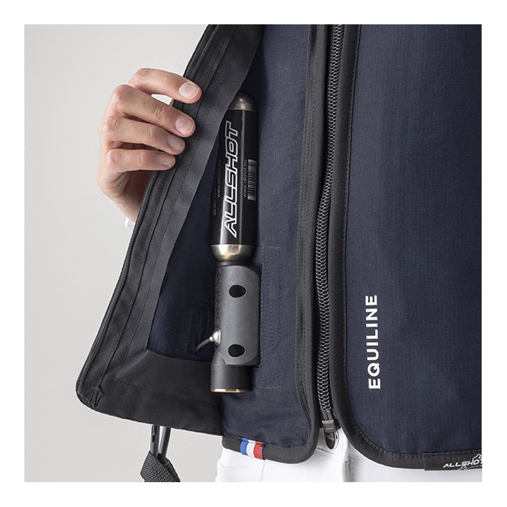 Equiline BELAIR - Gilet airbag noir