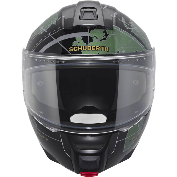 Schuberth - Casque C5 Globe Noir / Vert / Brillant