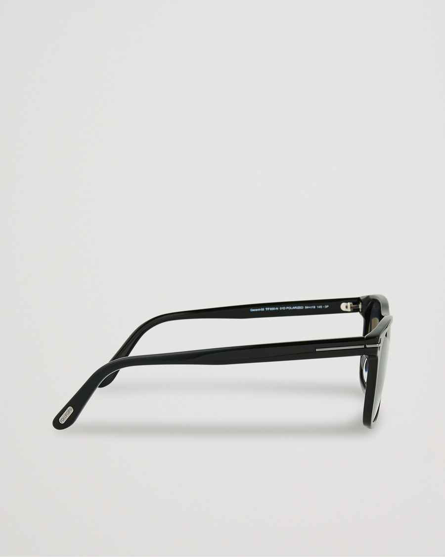 Tom Ford Gerard Polarized Sunglasses Shiny Black/Smoke