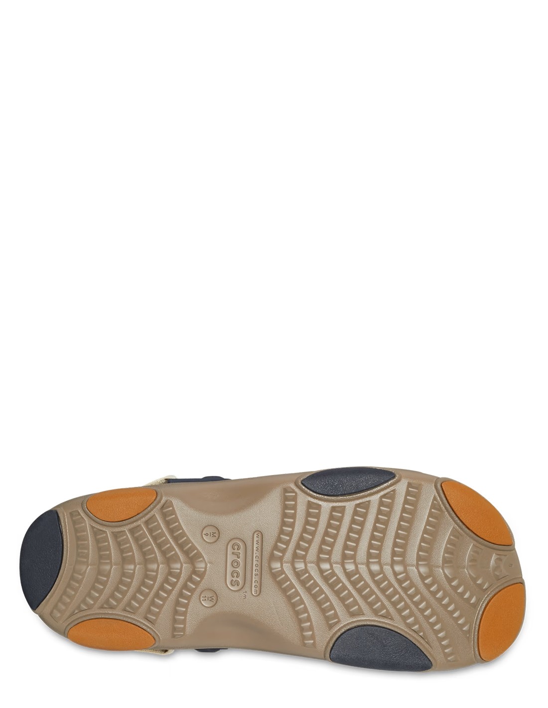 crocs sandales homme classic all-terrain sandal marron