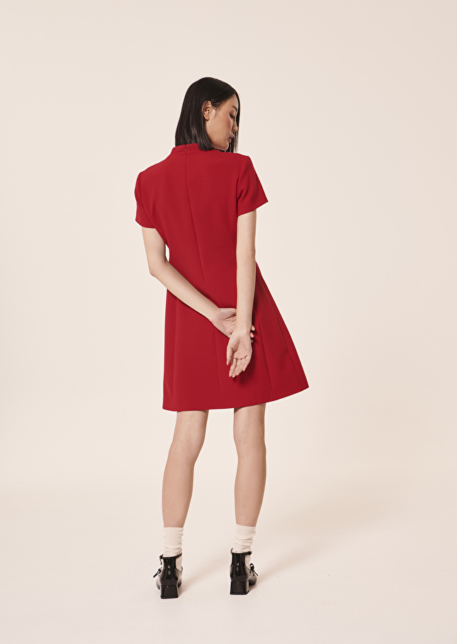 Robe Raquelrouge en toile double
