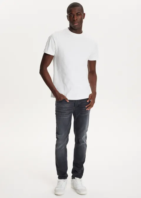 Blake slim sweat jeans zwart (ZW.USED)