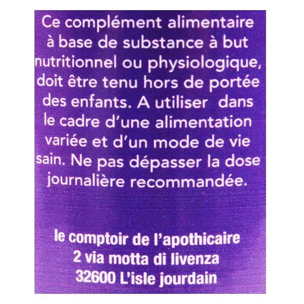 Le Comptoir de l'Apothicaire Equilibre Digestif Bio 200 gélules