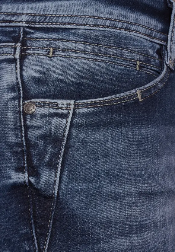 Slim Fit Jeans - brilliant indigo netwash