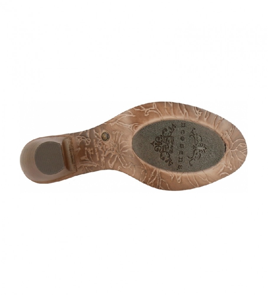 Sapatos Neosens Rococo S660 em couro marrom - Altura do salto: 6,5 cm -