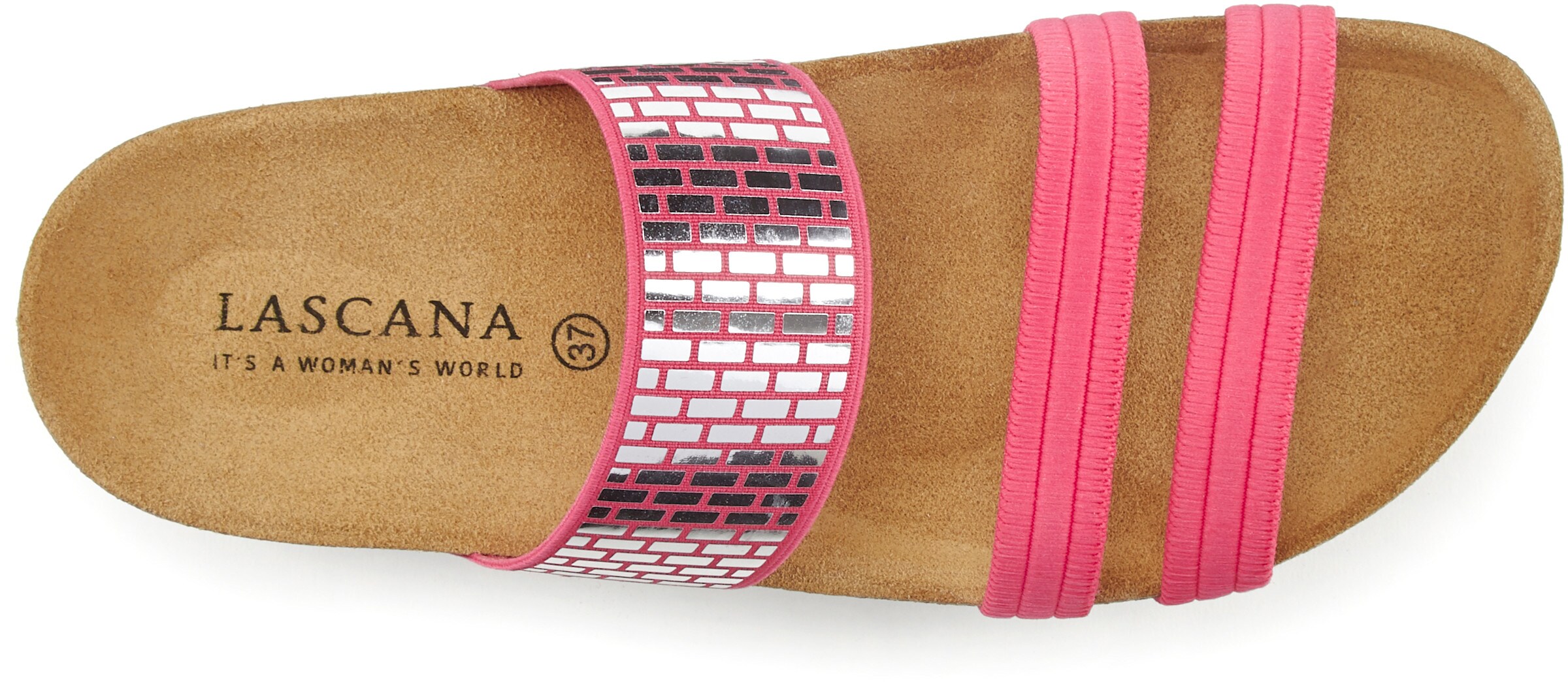LASCANA Pantolette in pink