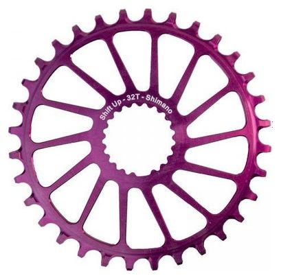Plateau Shift Up violet (Shimano Super boost)