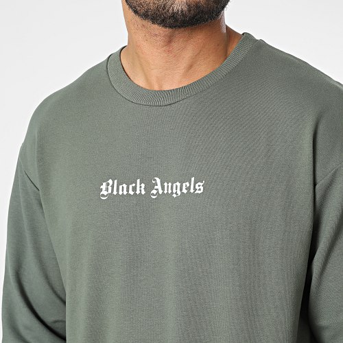Sweat Crewneck GK-1008 Vert Kaki