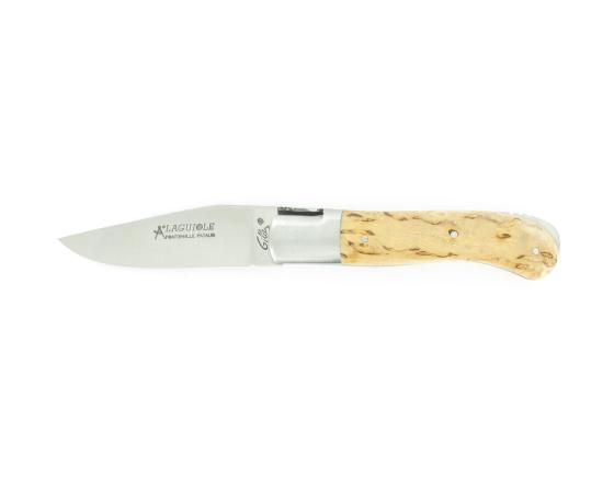 Laguiole Gentleman Bouleau de Finlande Couteau de Poche - Laguiole par Fontenille Pataud