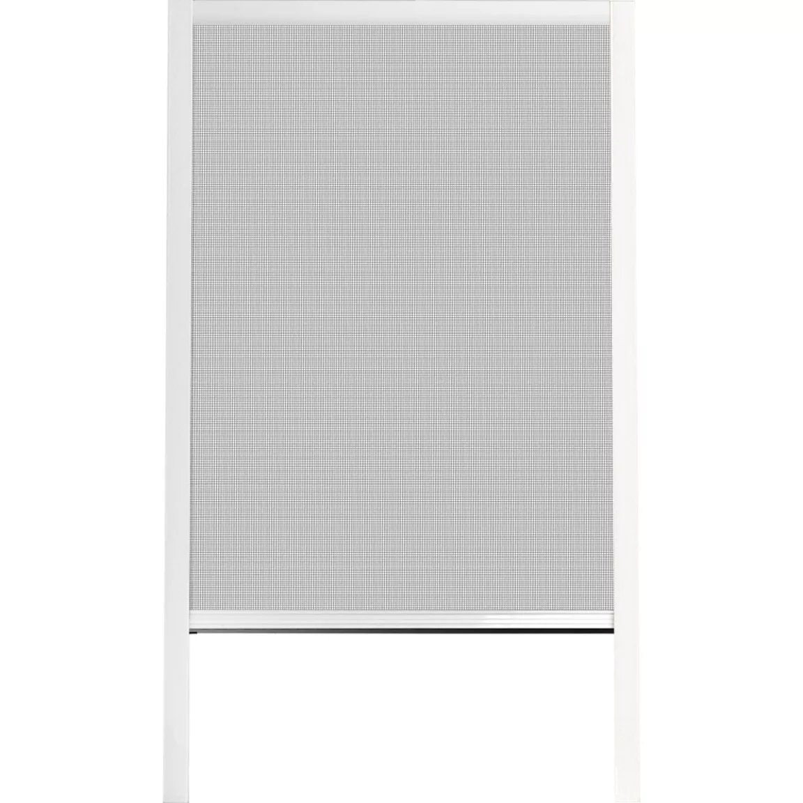 Moustiquaire fenêtre enroulable à châssis recoupable (130 x 160 cm) Moustyk Blanc