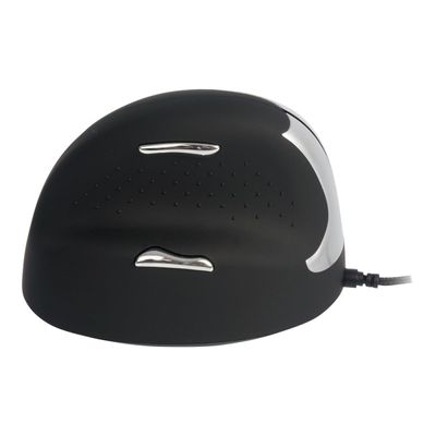 R-Go Tools - souris filaire ergonomique pour gaucher - noir et argent