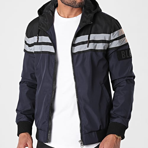 Veste Bomber M-S3165 Bleu Marine