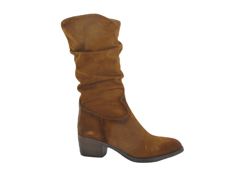 AQA Shoes A8485 COGNAC