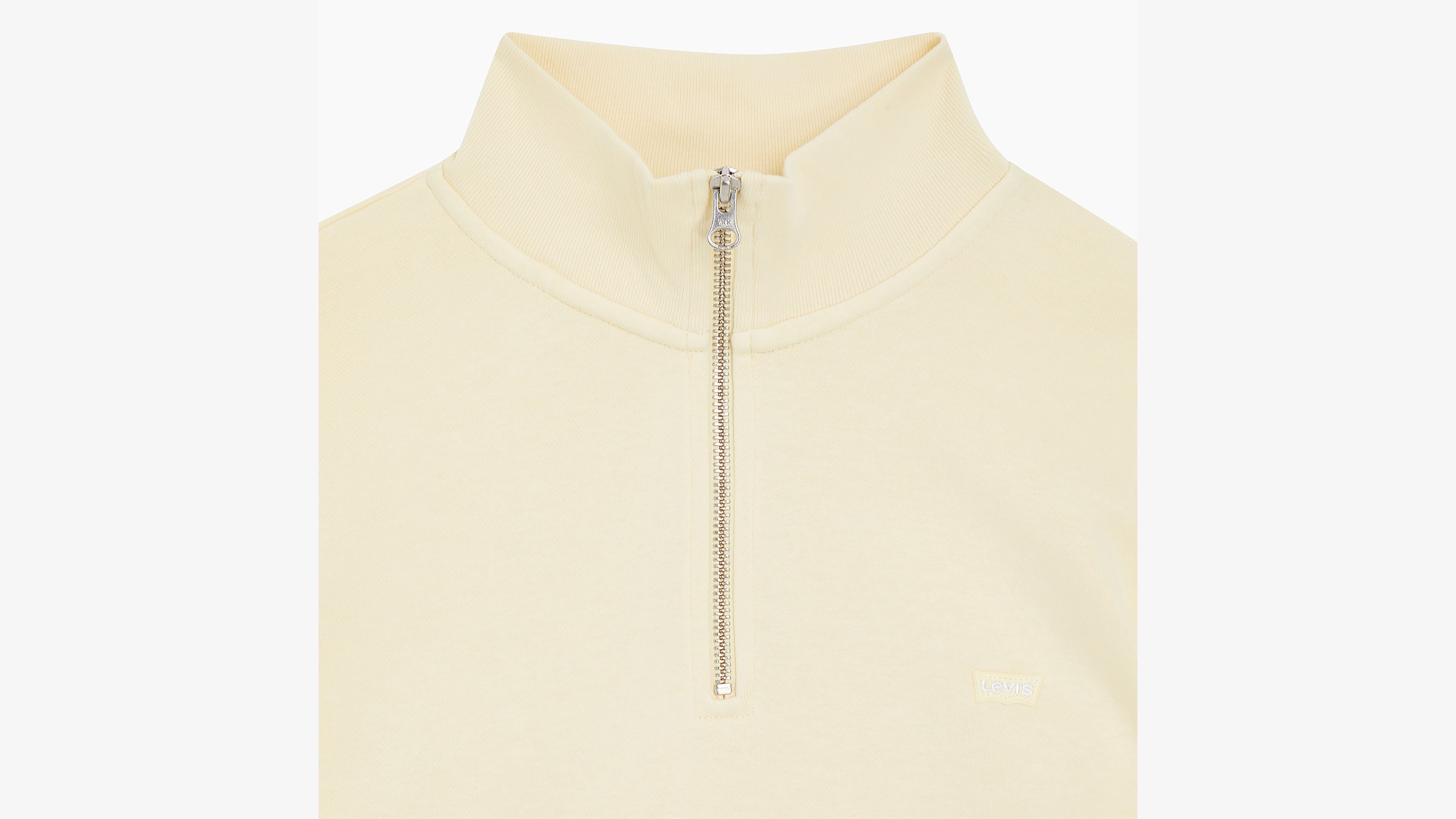 Sweat-shirt 1/4 zip Everyday - Anise Flower - Jaune