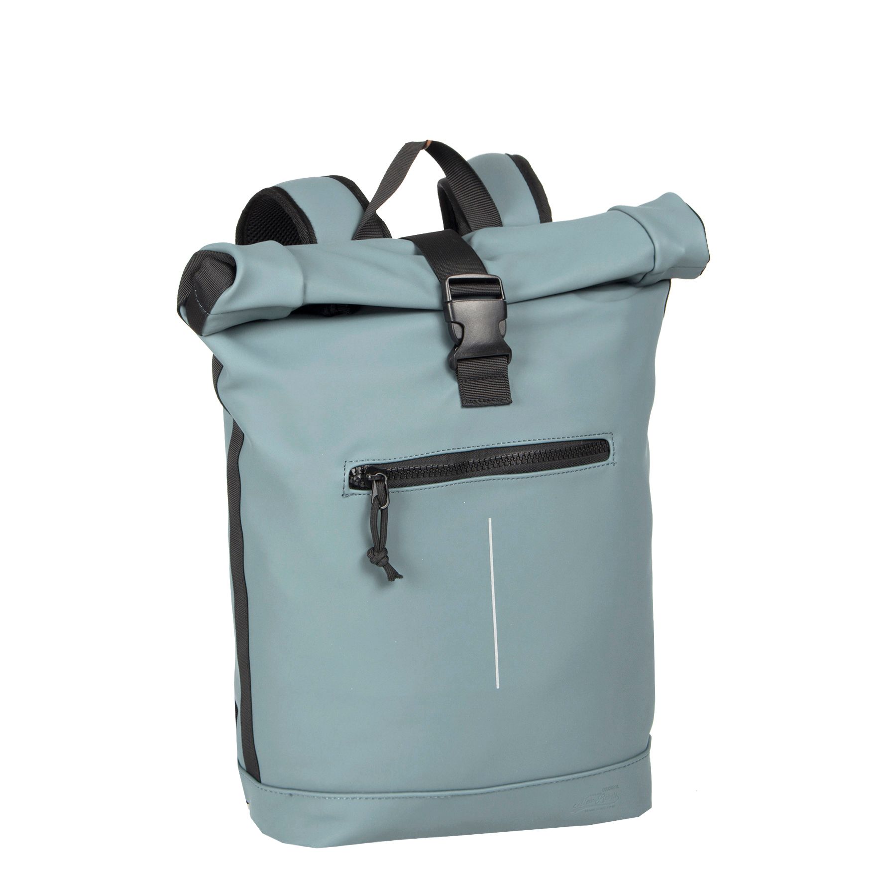 New Rebels Mart New York Rolltop Backpack Soft Blue