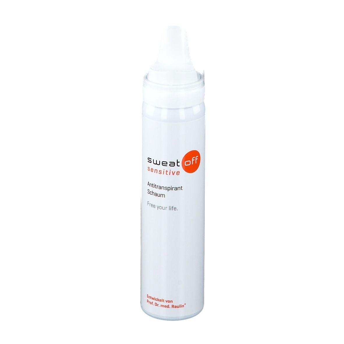 sweat-off sensitive Antitranspirant Schaum