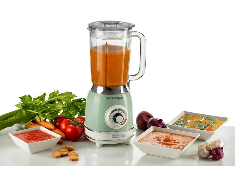 Ariete Standmixer Vintage Grün Kraftvoller Standmixer mit 1000 W Leistung