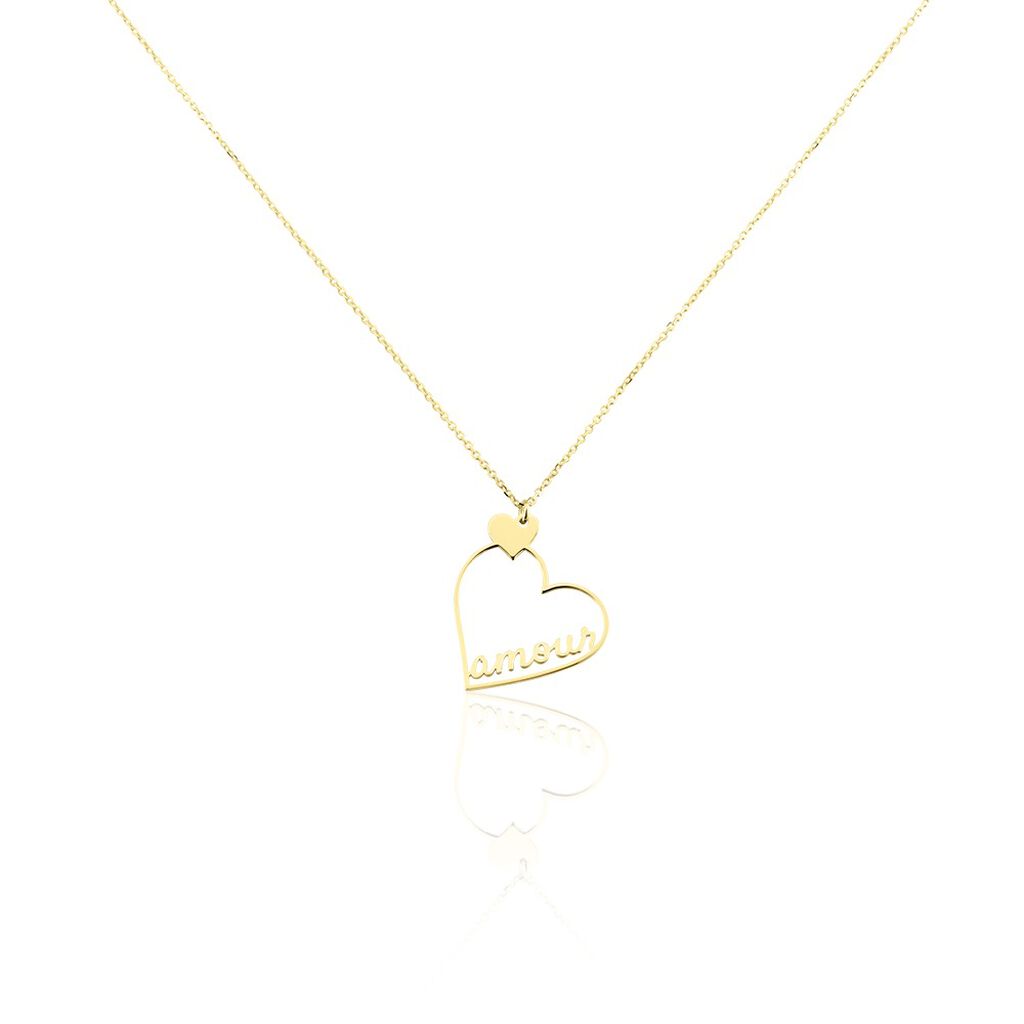 Collier Or Jaune Linaire