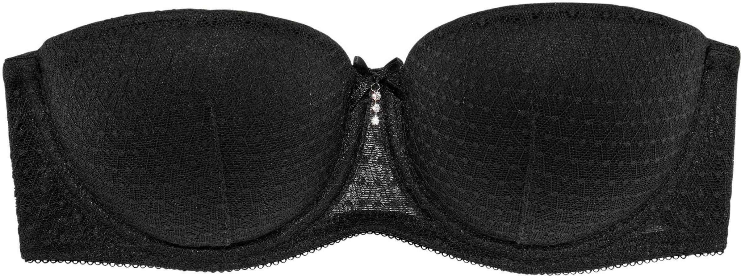 Nuance Schalen-BH in schwarz