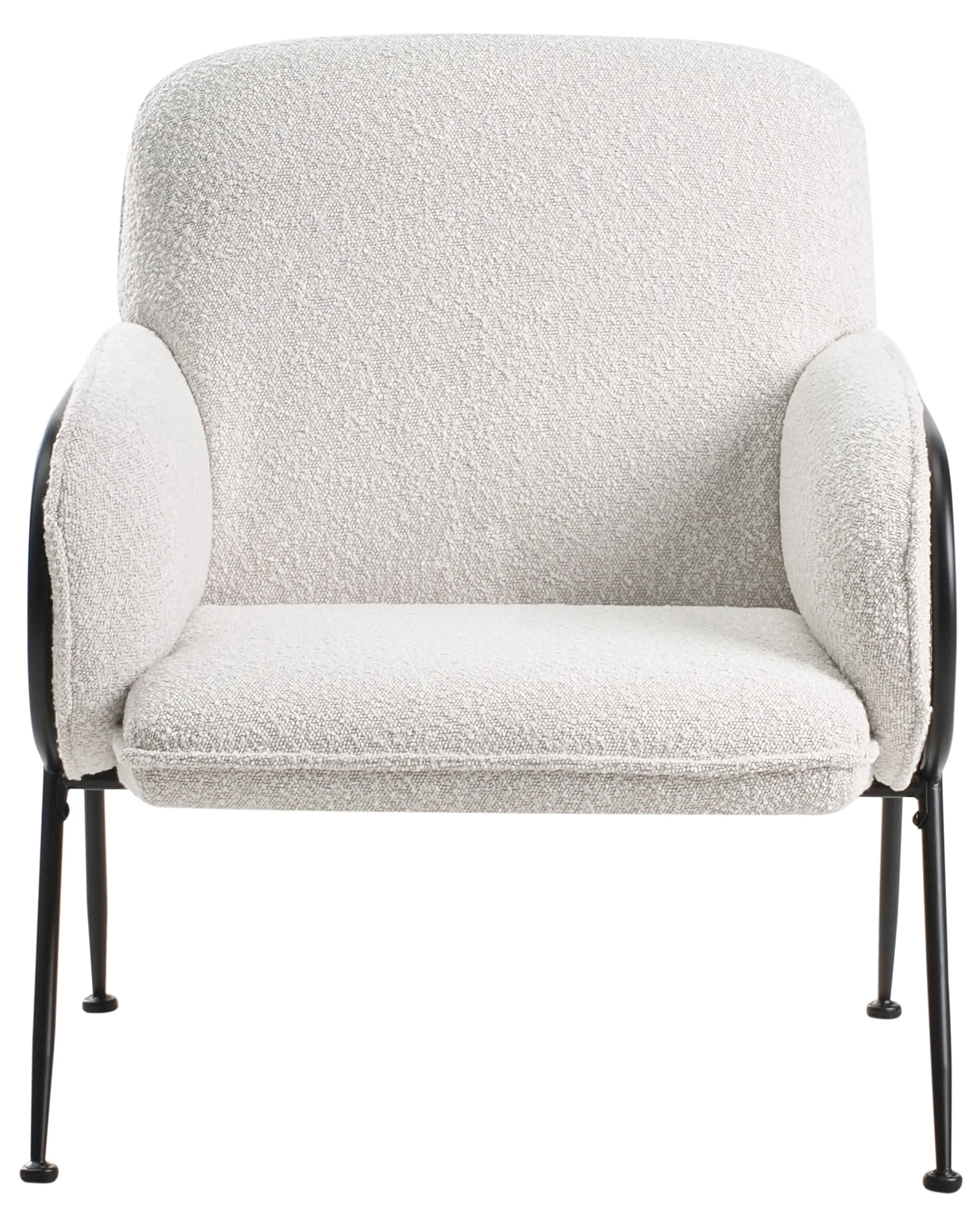 Fauteuil TRYSNES Stof Lichtbeige