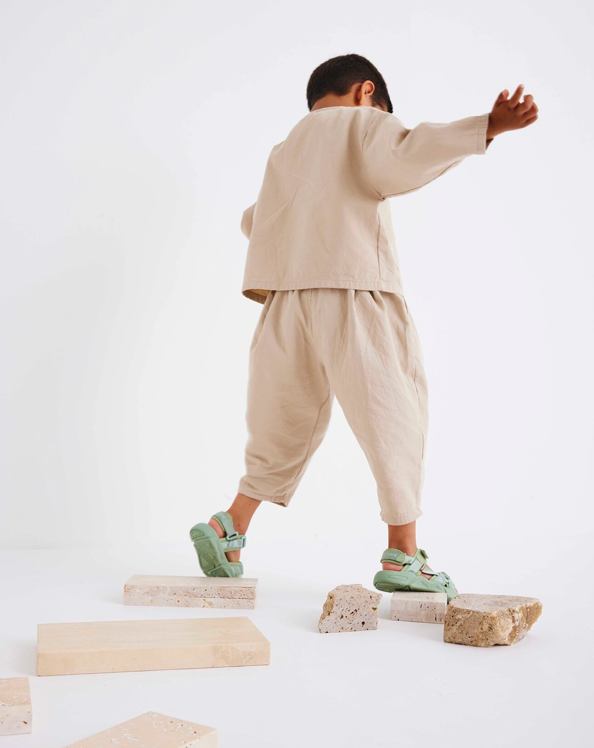 Klett-Sandalen LOUIS in green
