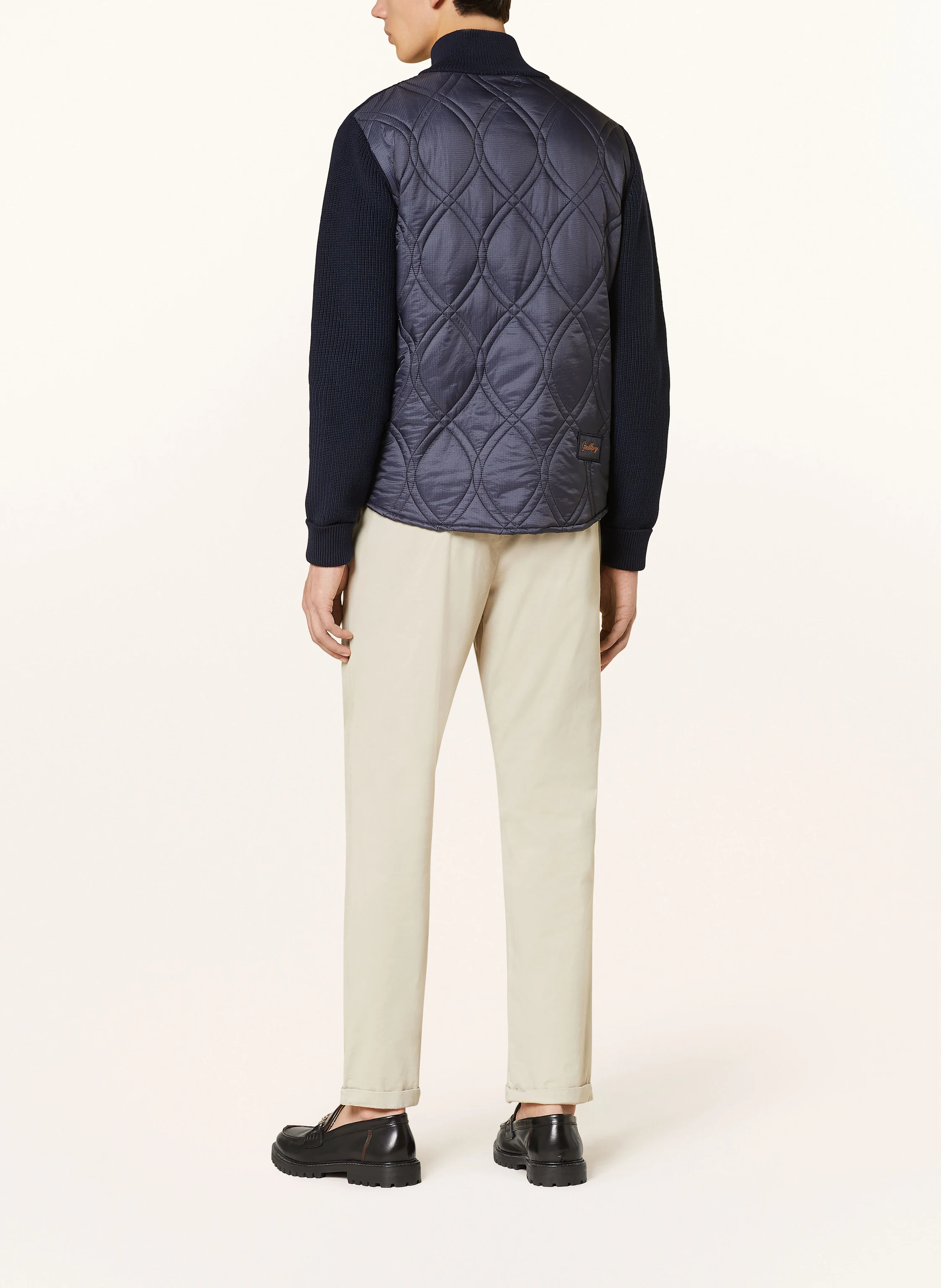 MOS MOSH Gallery Strickjacke MMGANGELO im Materialmix
