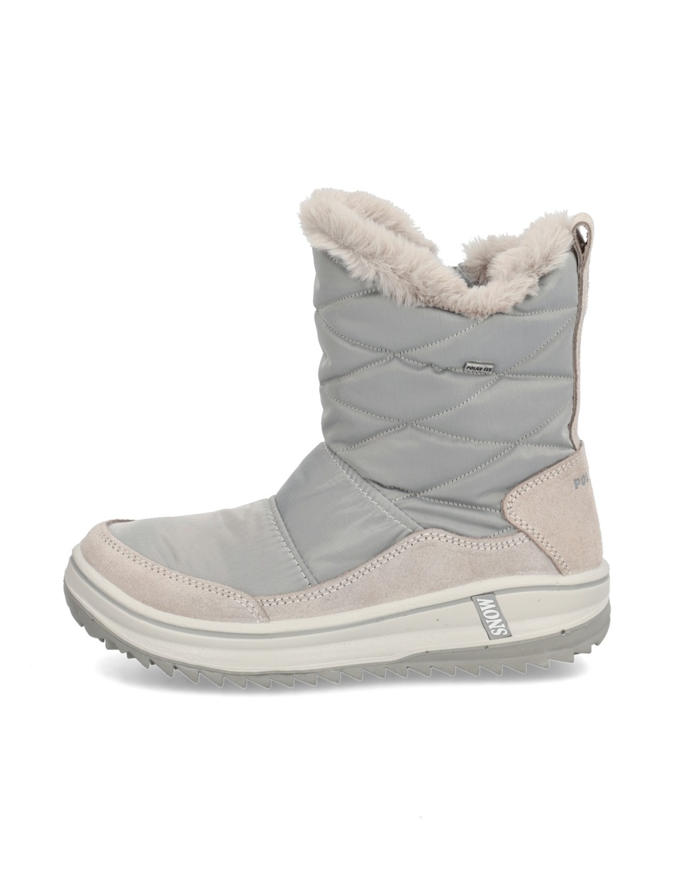 Lederkombination Snowboot