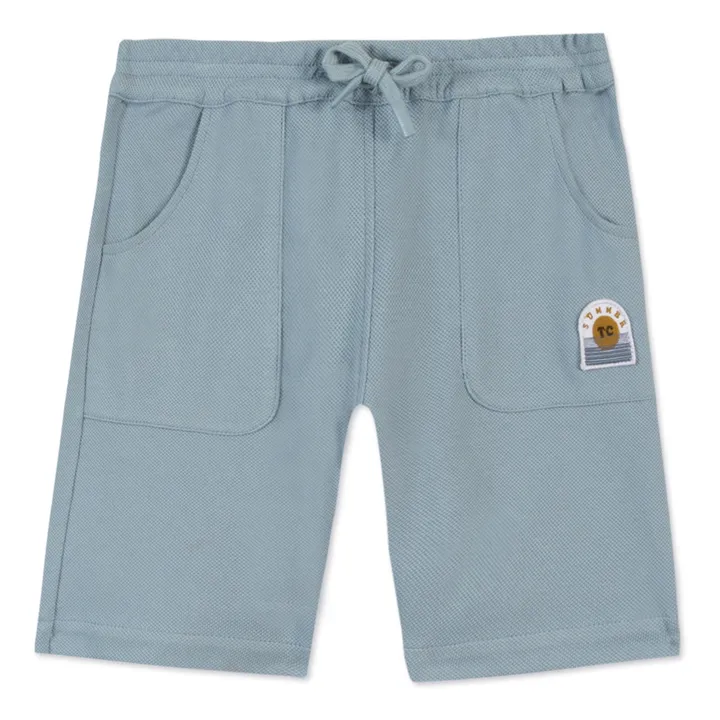 Tartine et Chocolat Short Ficelle | Bleu gris