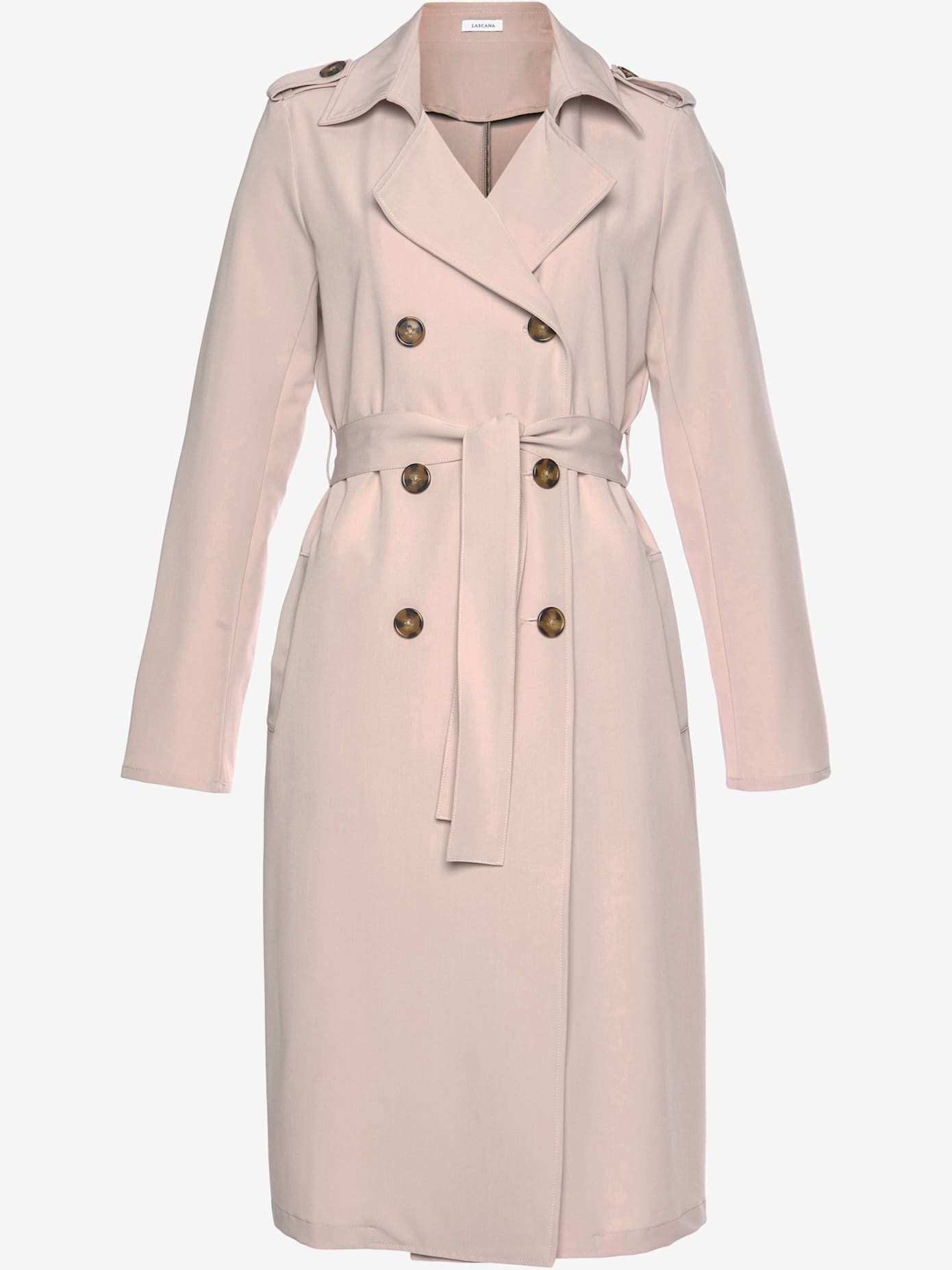 Trench-coat classique en matière légère