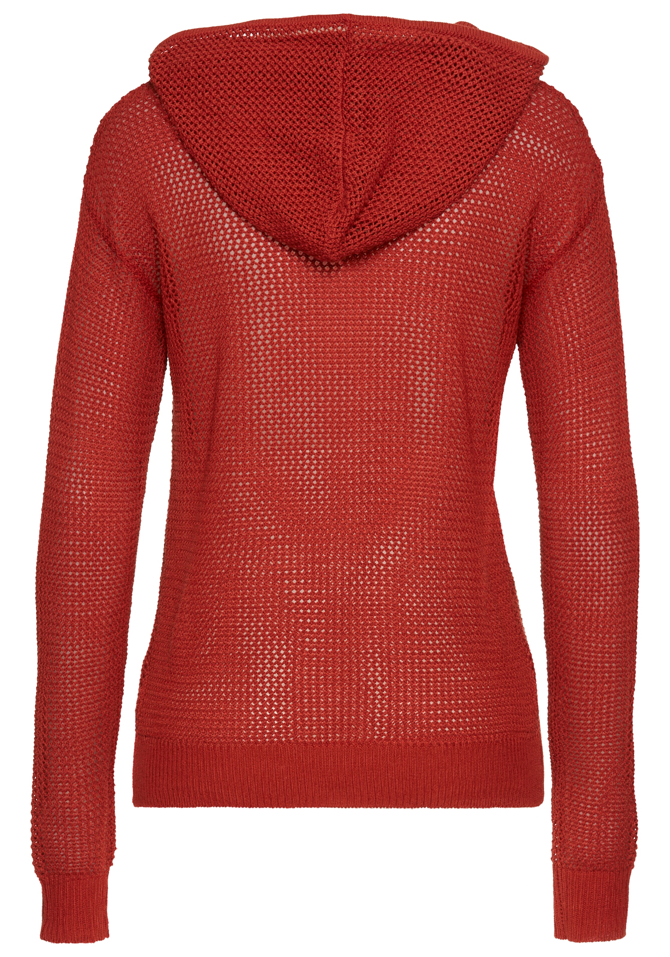 KangaROOS Kapuzenpullover , mit besonderem Strickmuster