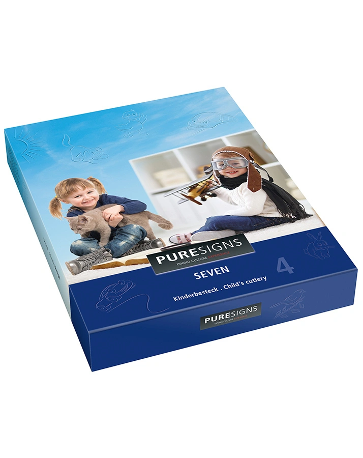 Kinderbesteck-Set PETYS 4-teilig aus Edelstahl